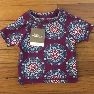 Tea Collection Swim Top Rash Guard